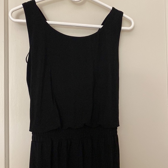 emma and michele black romper with belt size: S - Picture 7 of 8